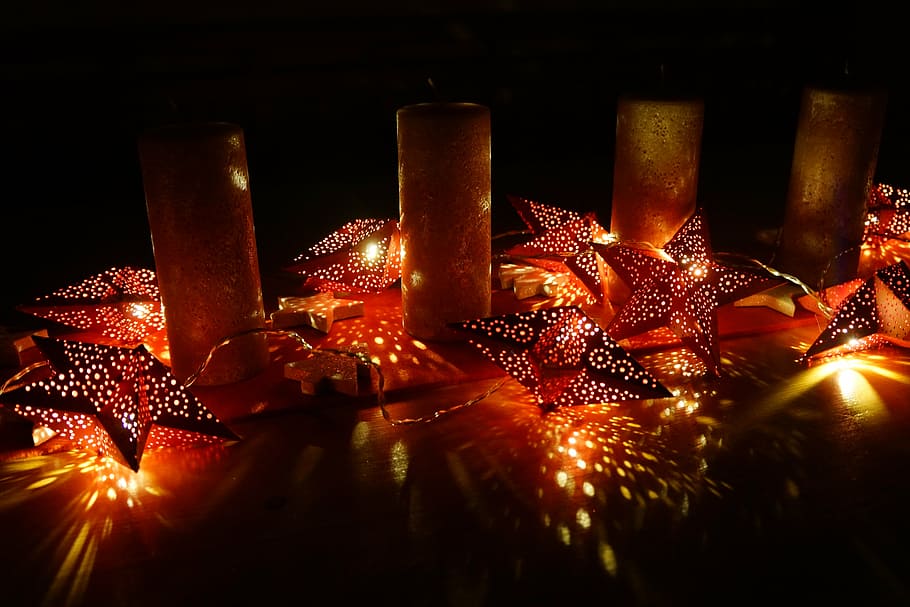 HD Wallpaper Advent Christmas Time Candles Celebration