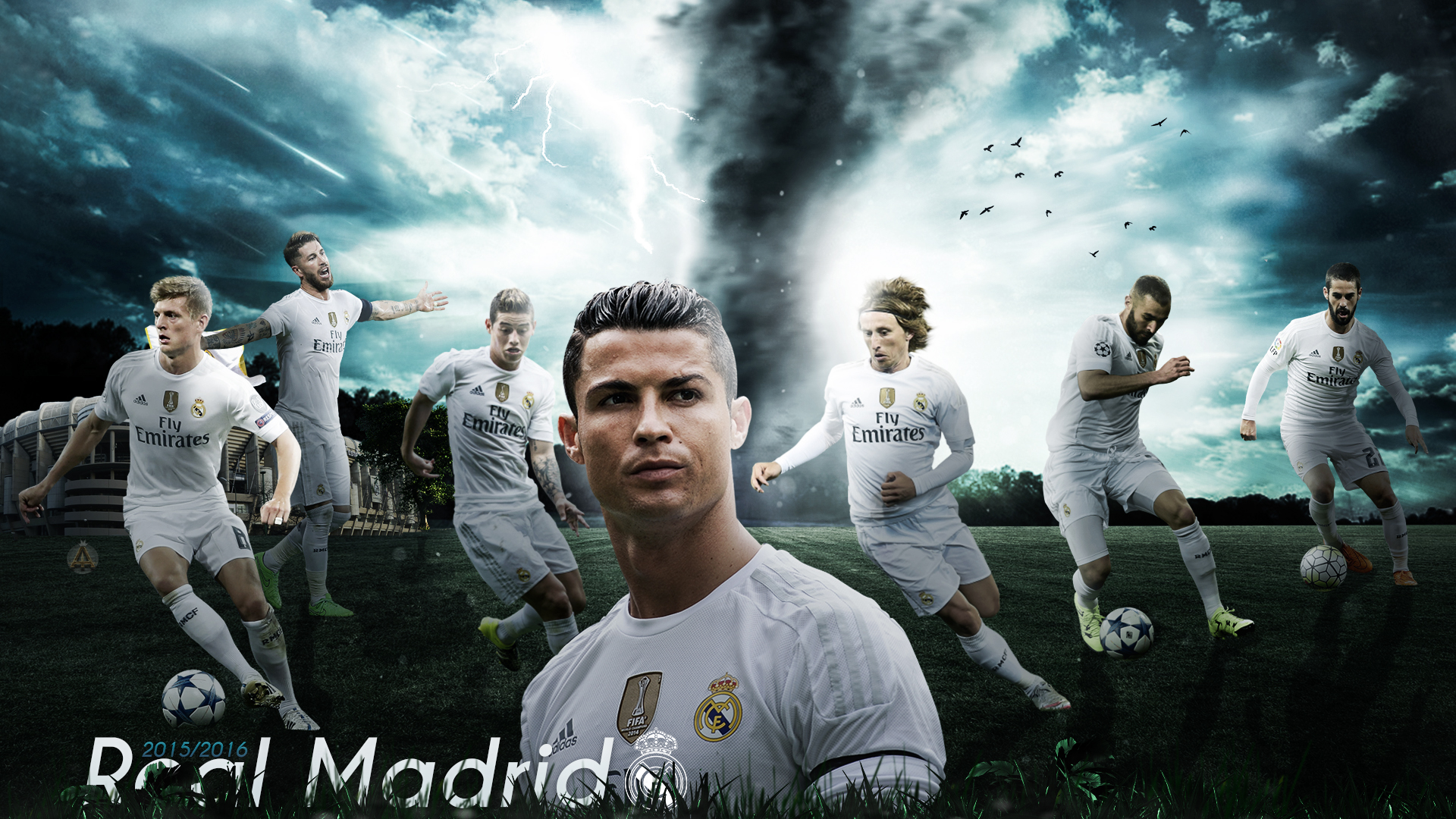 Real Madrid Wallpaper V2 By Abbes17 Watch Fan Art