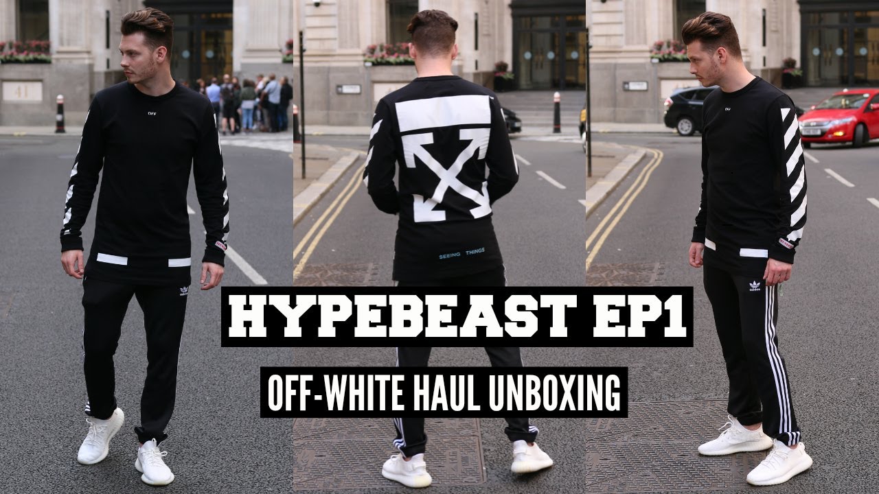 Off White Unboxing Mens Fashion Try On Haul