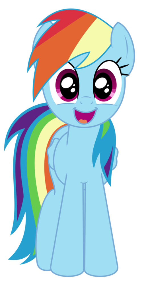 Artist Kuren247 Cute Dashabetes Happy Pegasus Pony