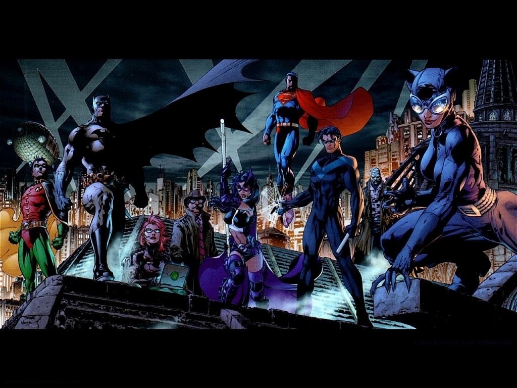 Batmans Allies   DC Comics Wallpaper 9263341 1024x768