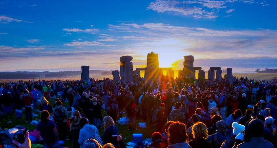 Stonehenge Solstice Sunrise During The Summer