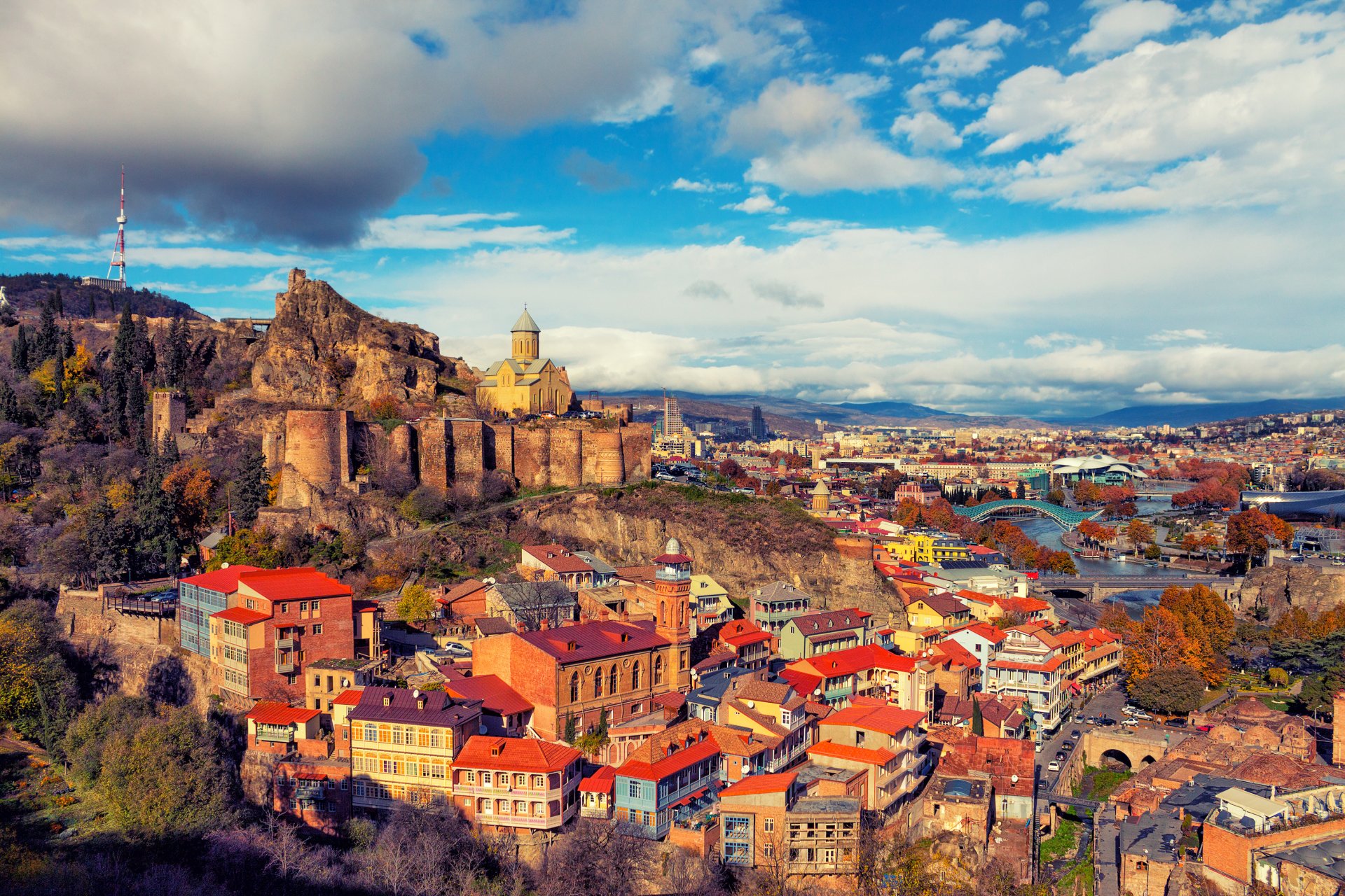 Tbilisi HD Wallpaper Background Image