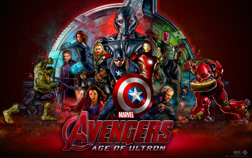 Avengers Age of Ultron Movie Wallpaper 2015 by lesajt on