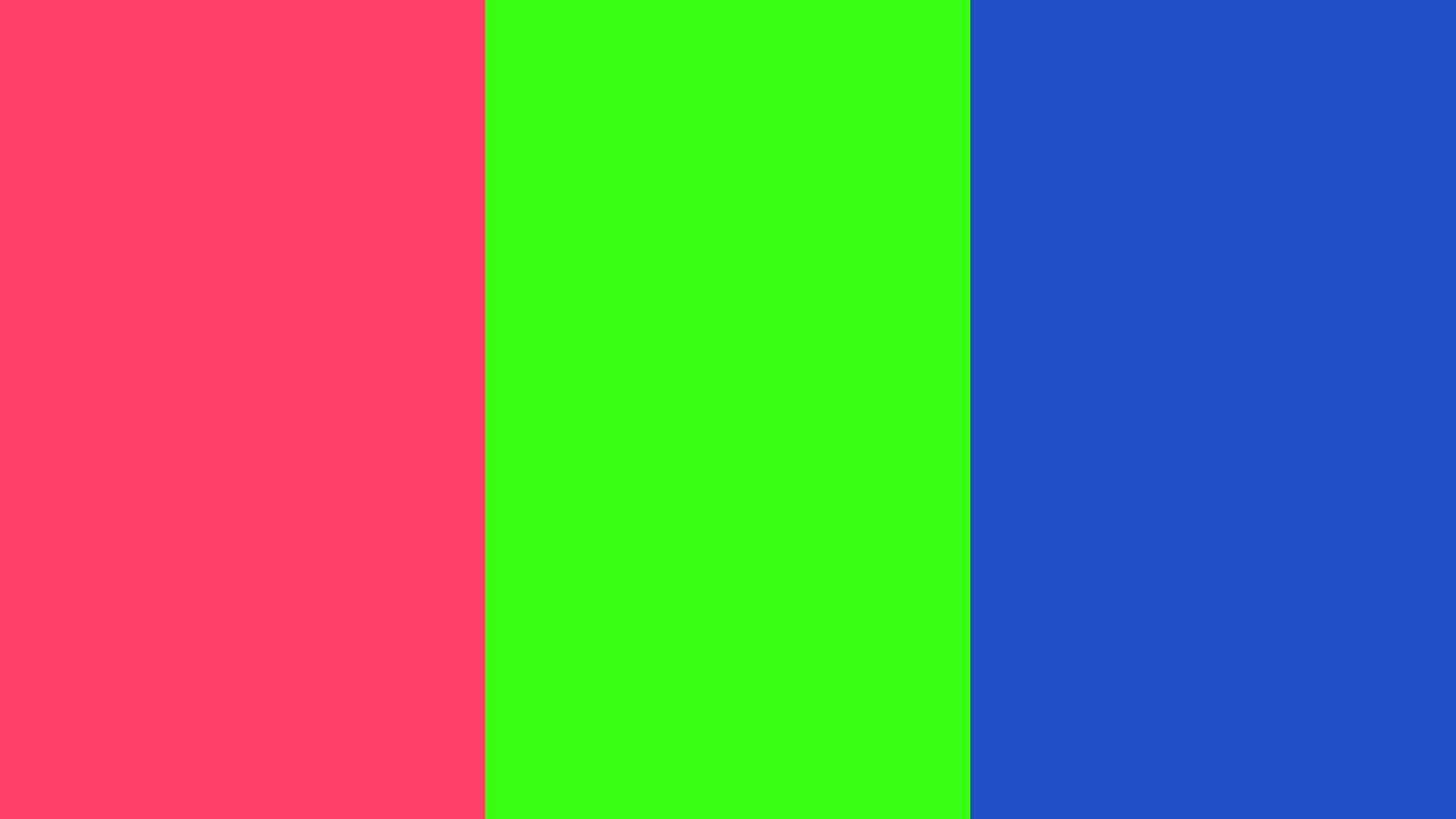 2560x1440 Neon Fuchsia Neon Green and New Car Three Color Background