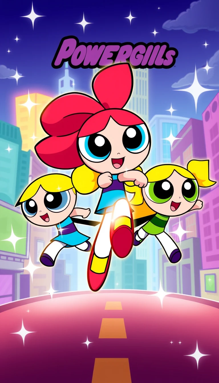 Powerpuff Girls Phone Wallpaper
