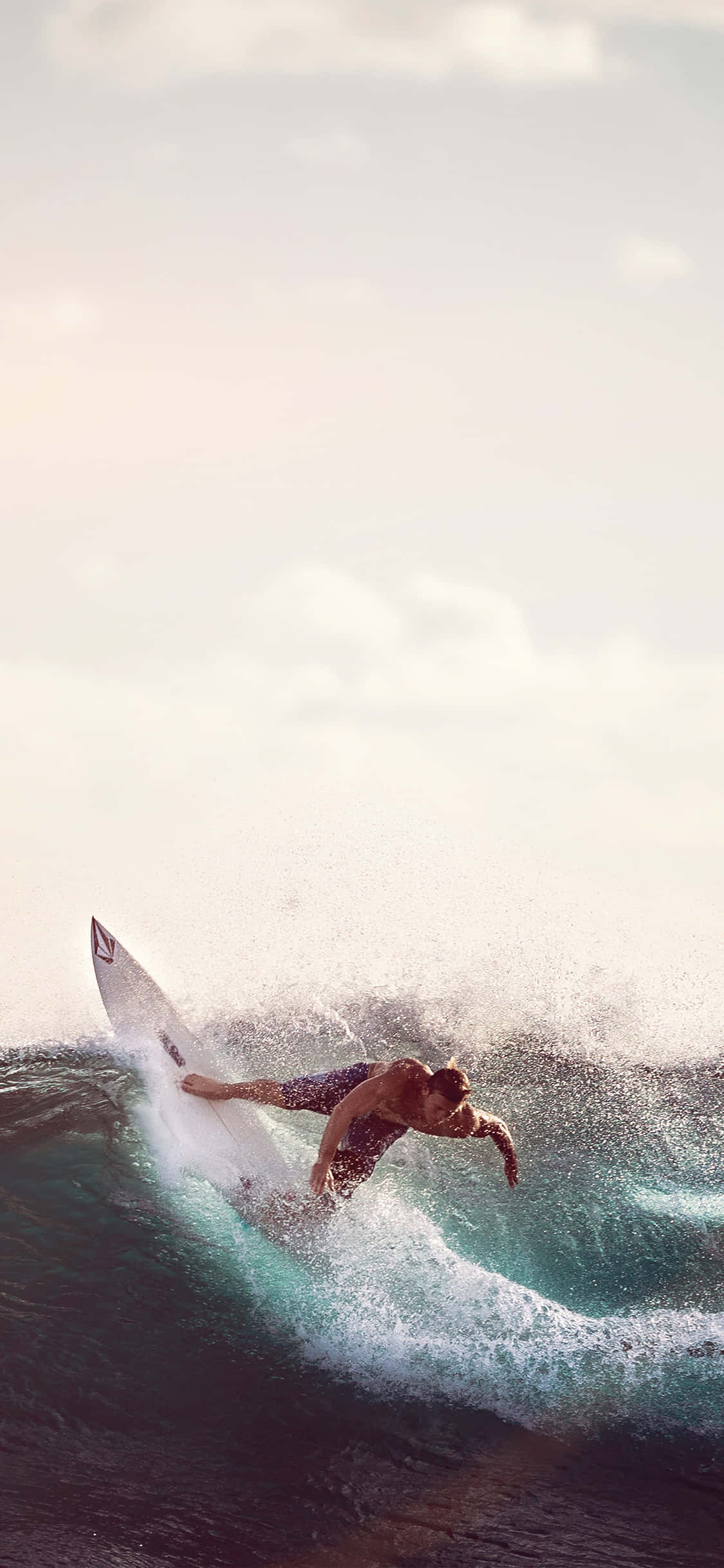 Surfing iPhone Wallpaper