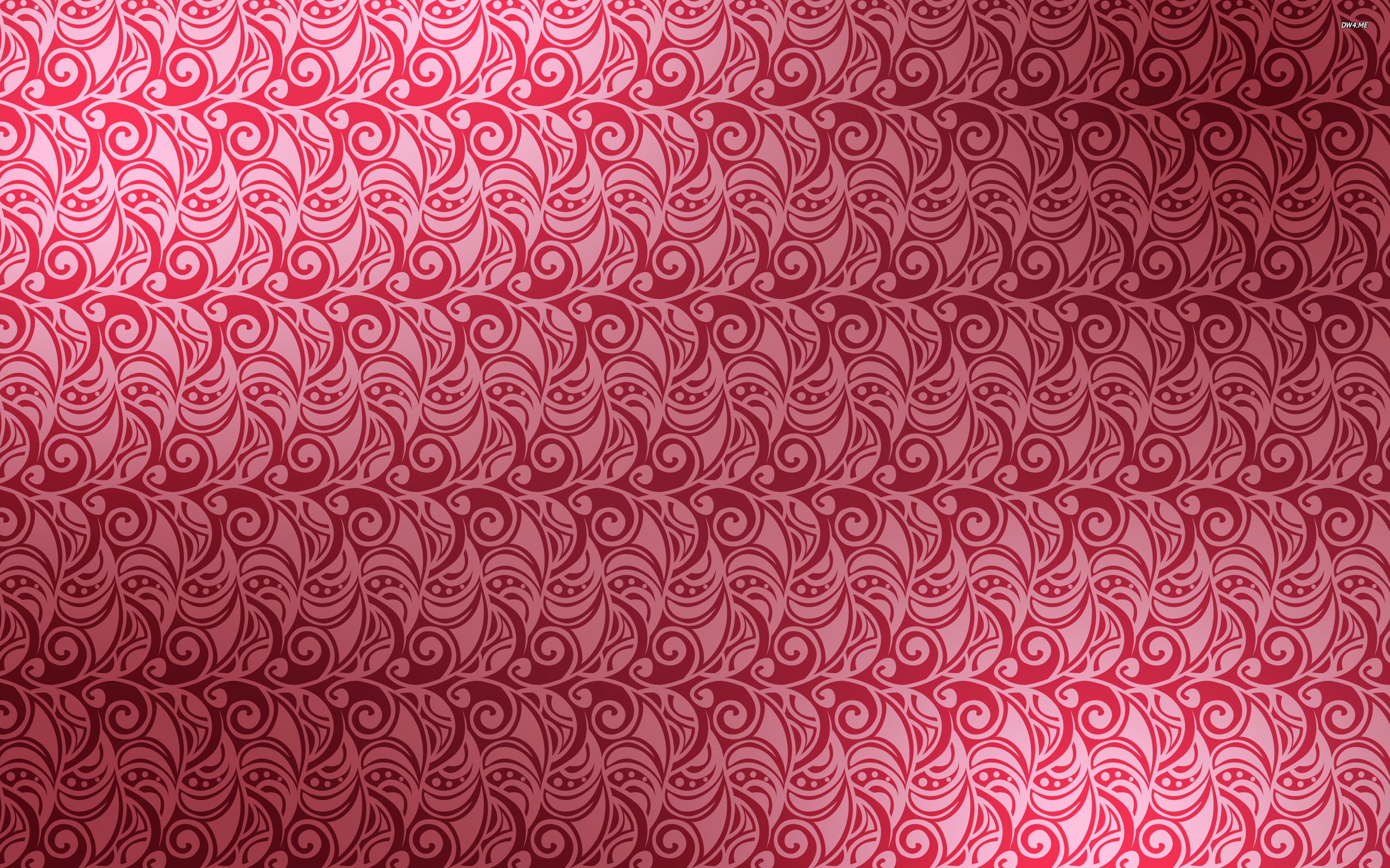 Pink Swirl Pattern Wallpaper Rs9043