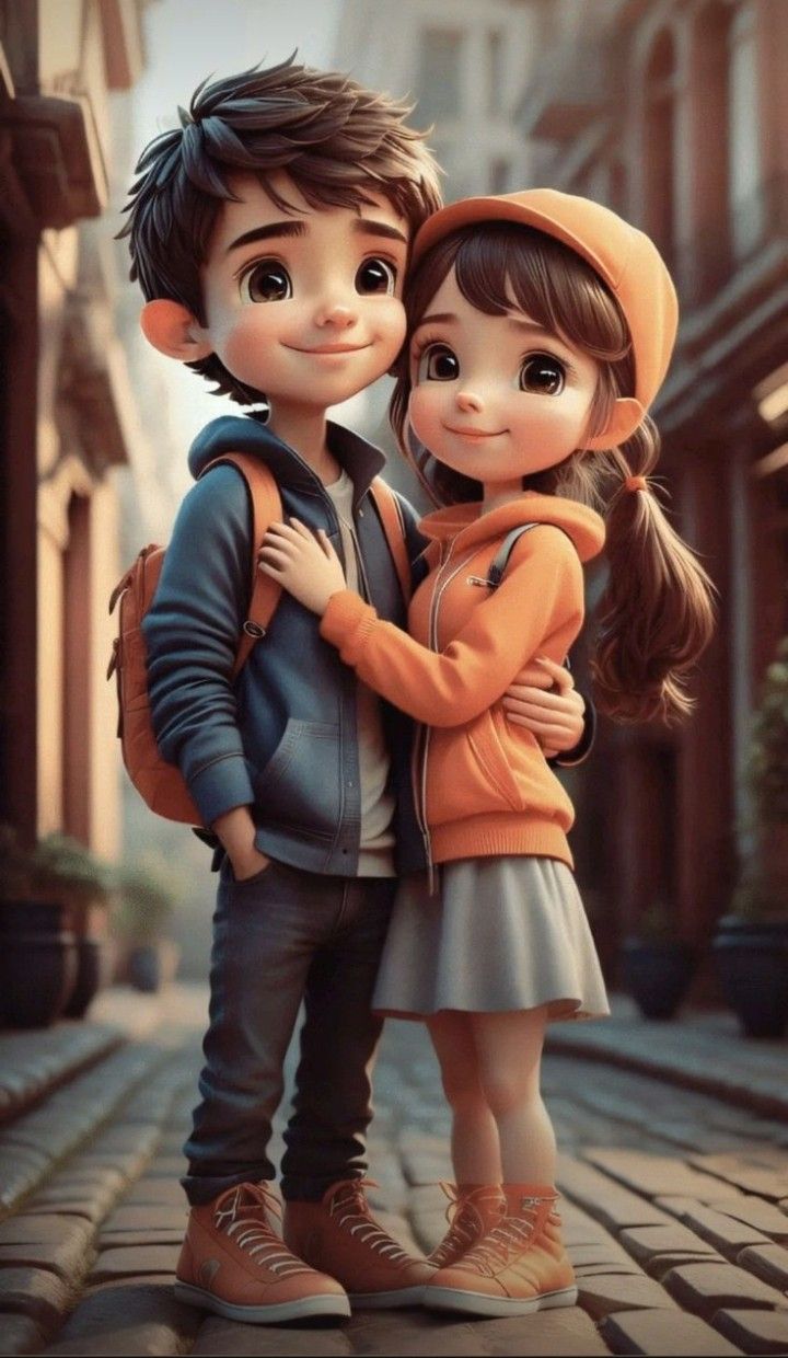 Cute Couple Wallpaper