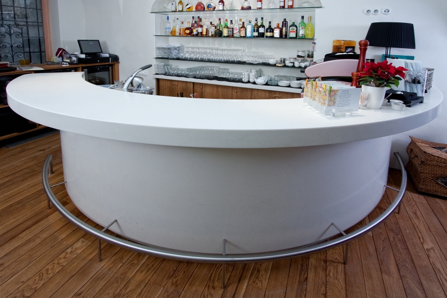 Restaurant Bar Counter Isometric View Wallpaper Pictures