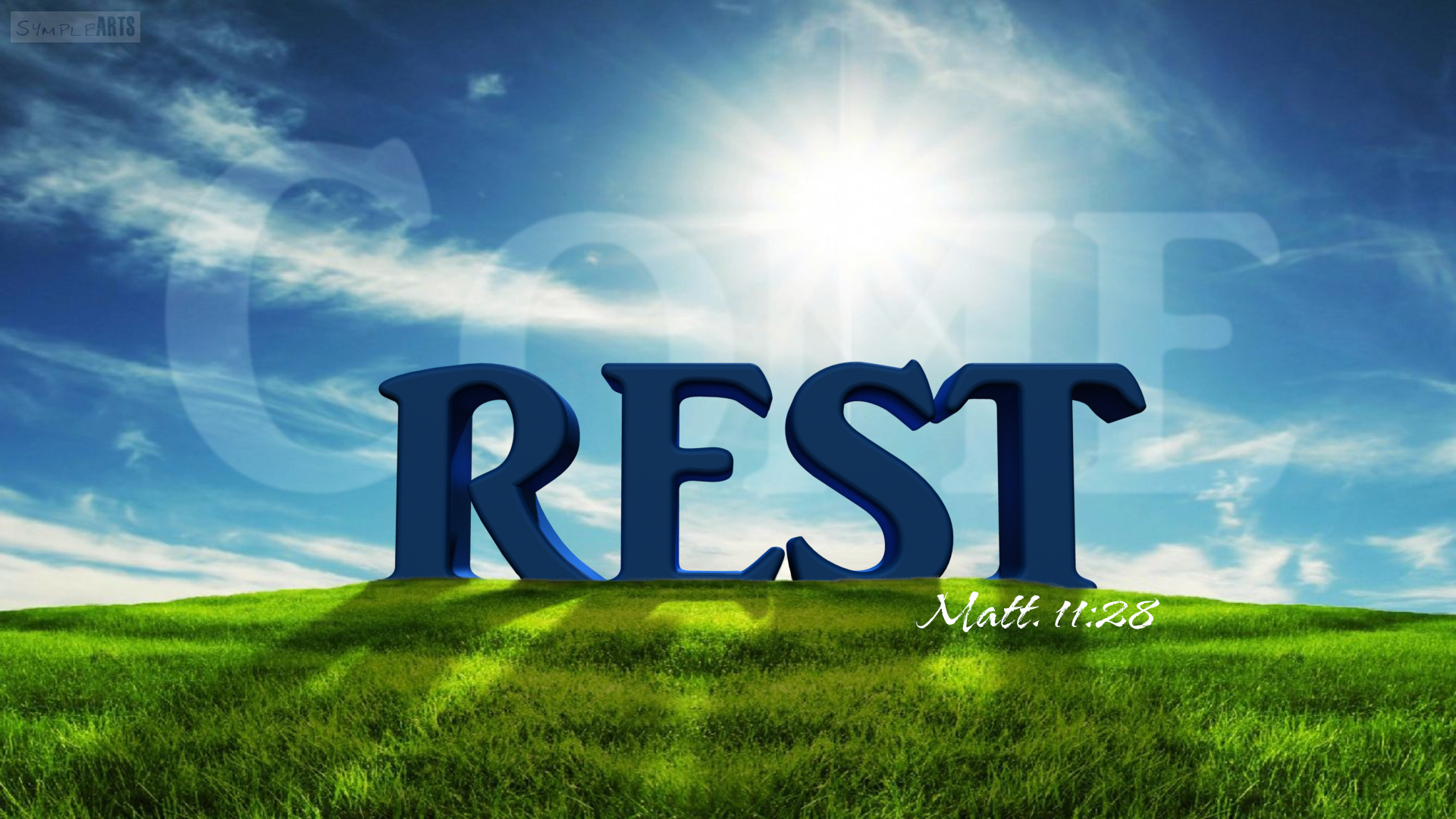 Rest Matthew By Symplearts