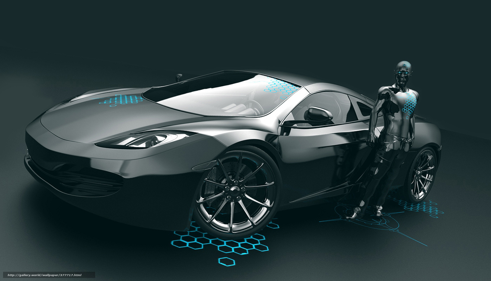 Wallpaper Robot Car Android Desktop In The