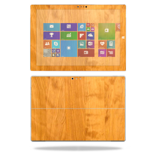 Decal Wrap For Microsoft Surface Pro Tablet Sticker Birch Wood Grain