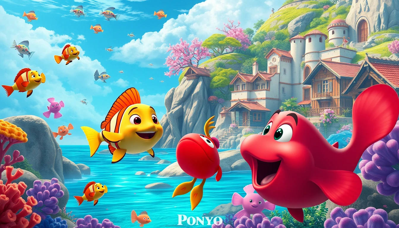 Ponyo Wallpaper