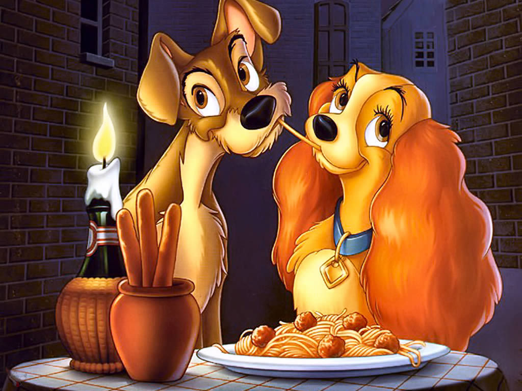Lady The Tramp Disney S And Wallpaper