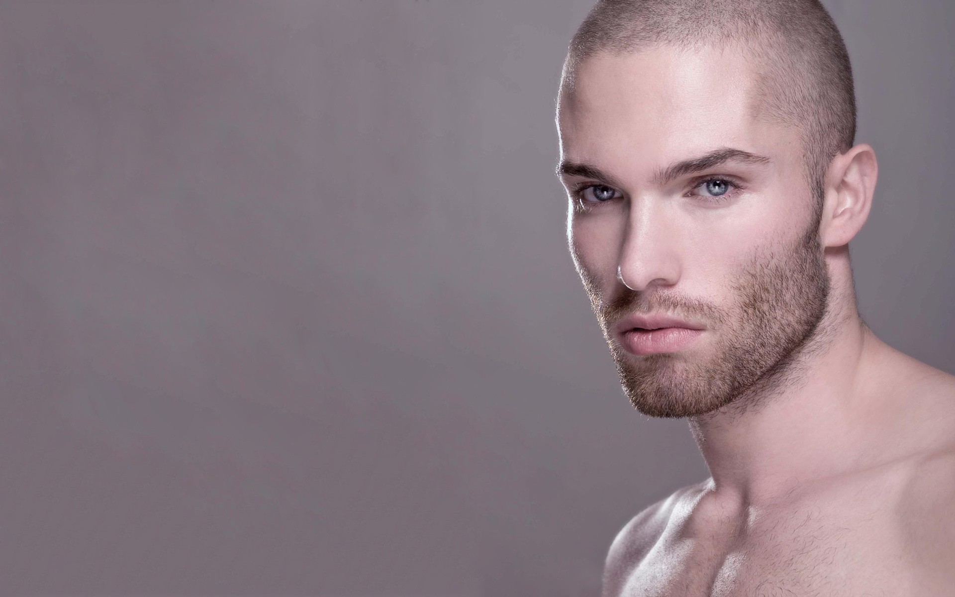 Men Muscular Profile Faces Male Models Andrew Skelton HD Wallpaper Jpg