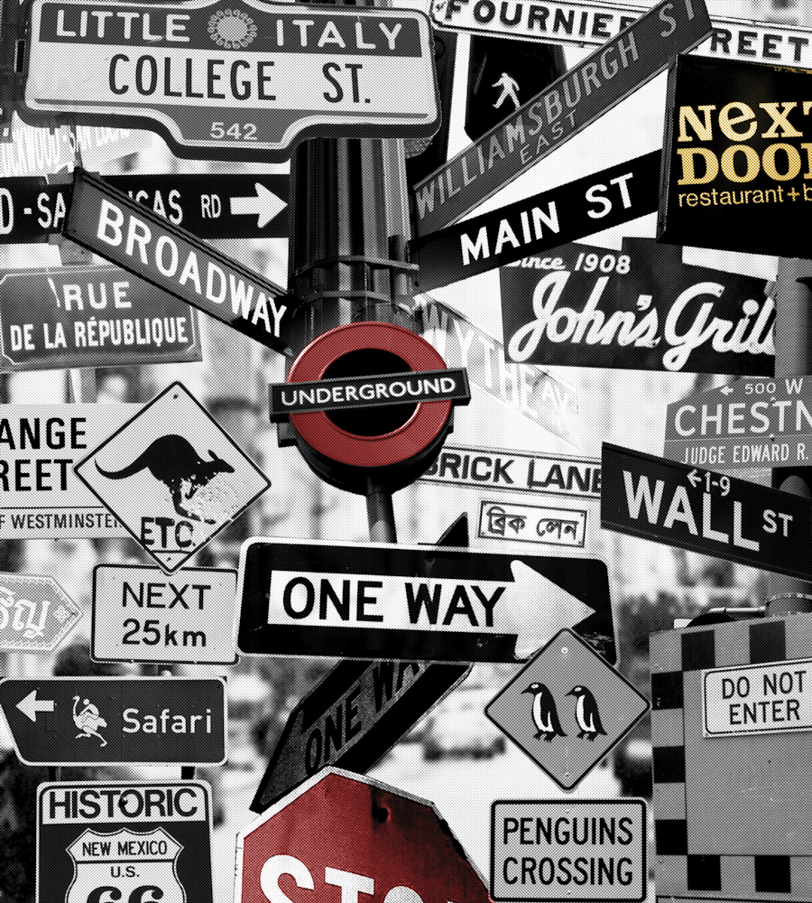 Street Sign Wallpaper Signs Background