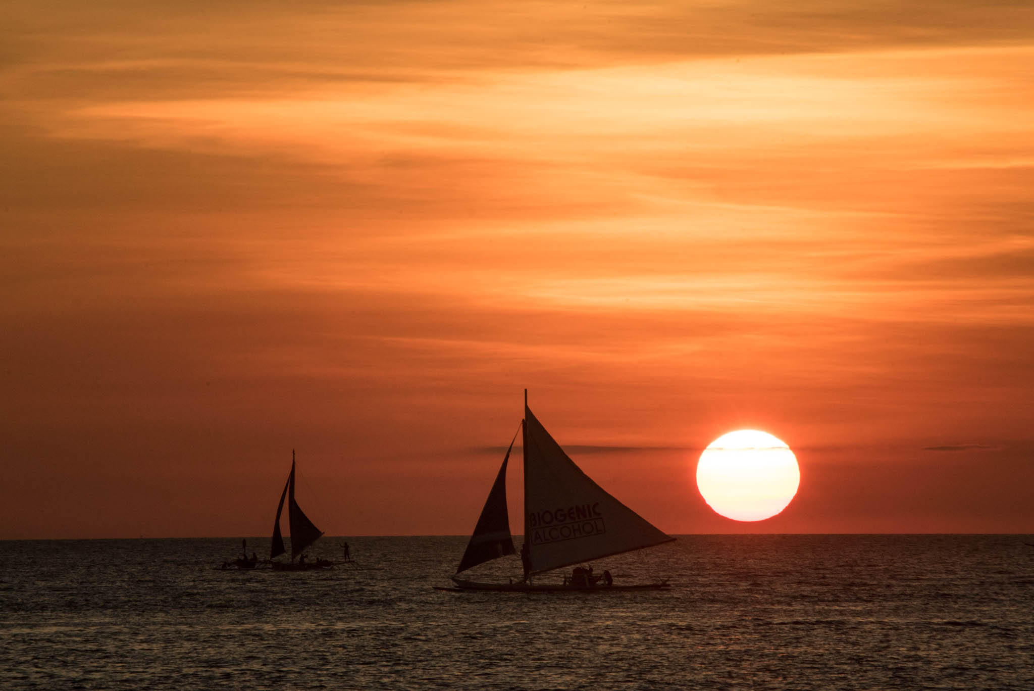 Sunsets On The Tropical Island Of Boracay Philippines Are World Class