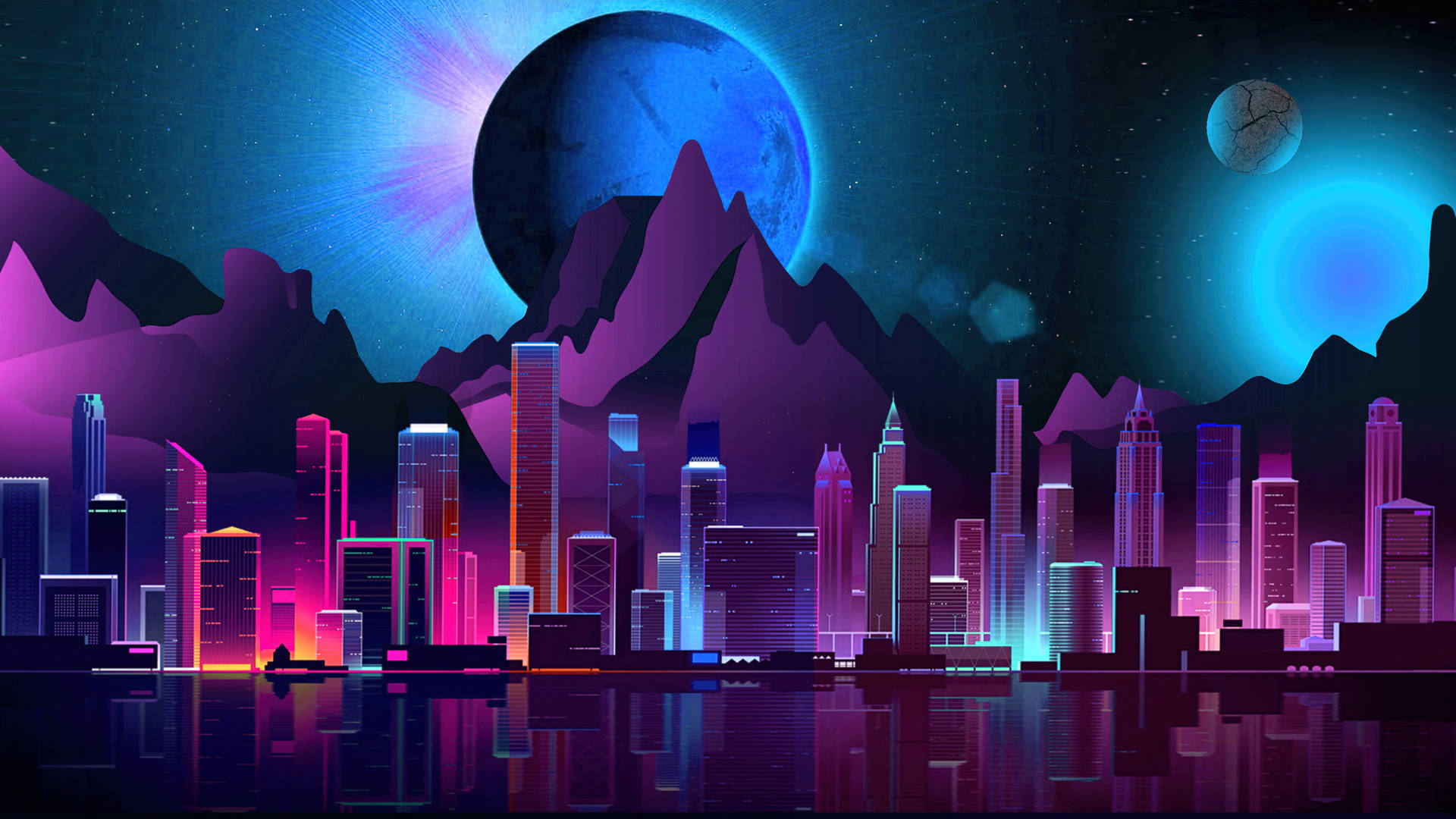 Futuristic Desktop Wallpaper