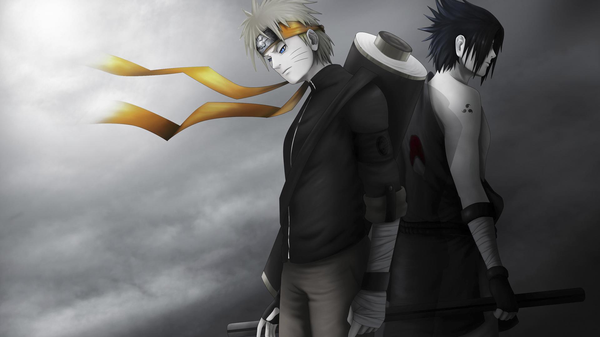 Black and White Naruto Wallpapers  Top Free Black and White Naruto  Backgrounds  WallpaperAccess