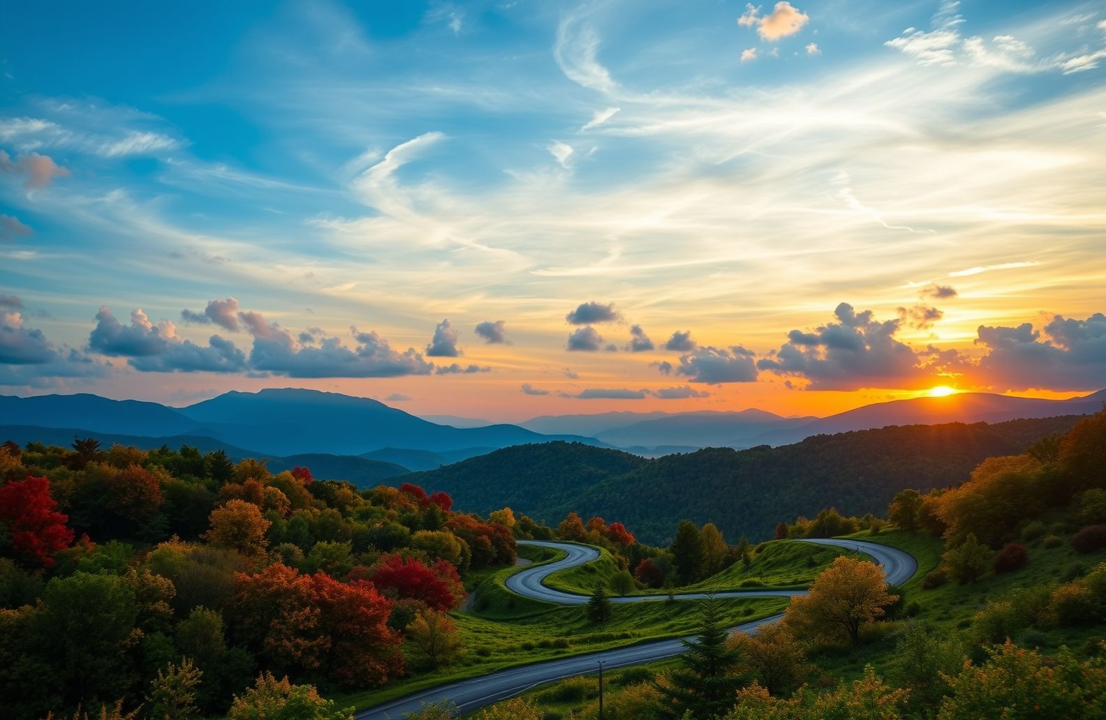 HD Road Wallpaper