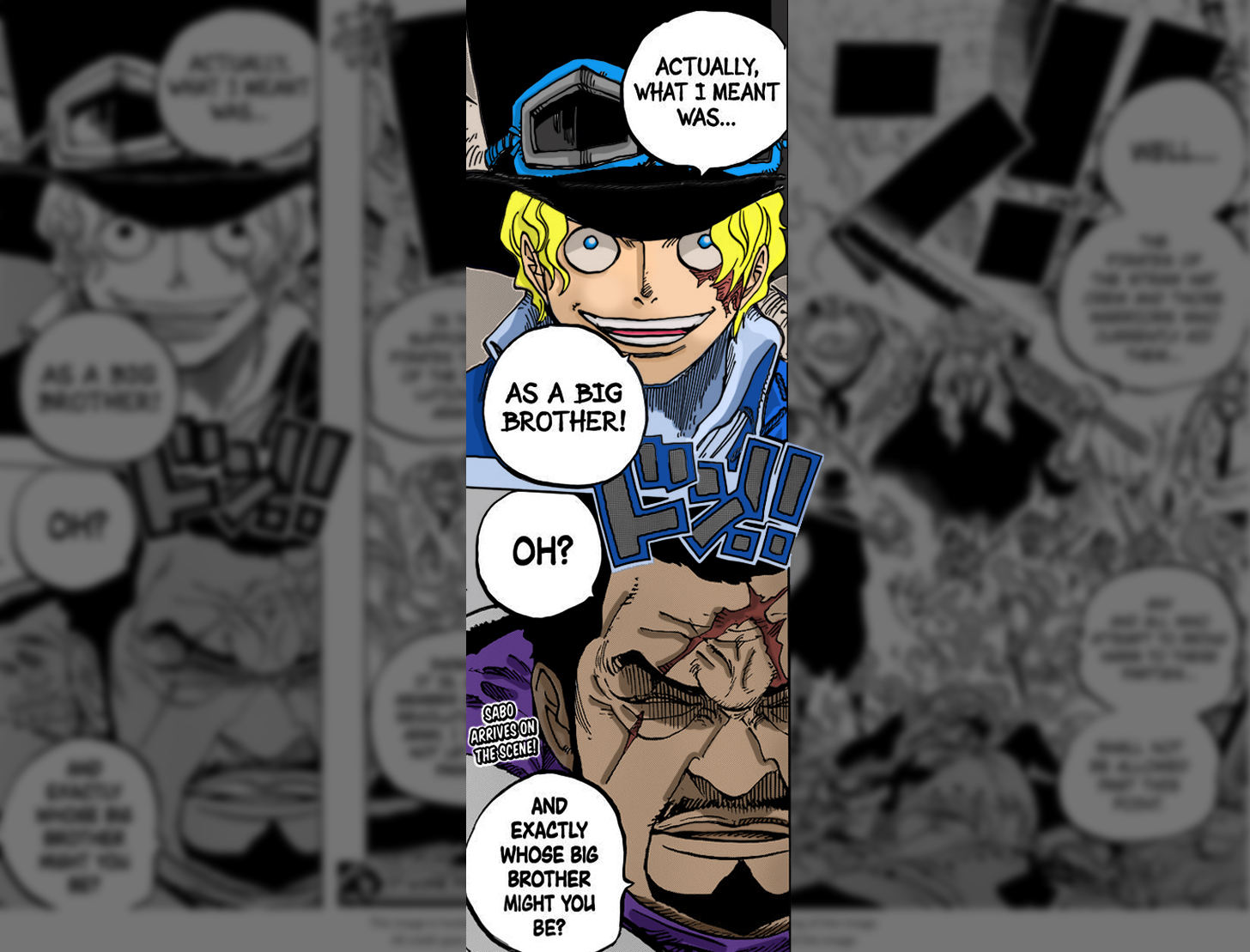 One Piece Sabo Vs Fujitora By Isuckseed