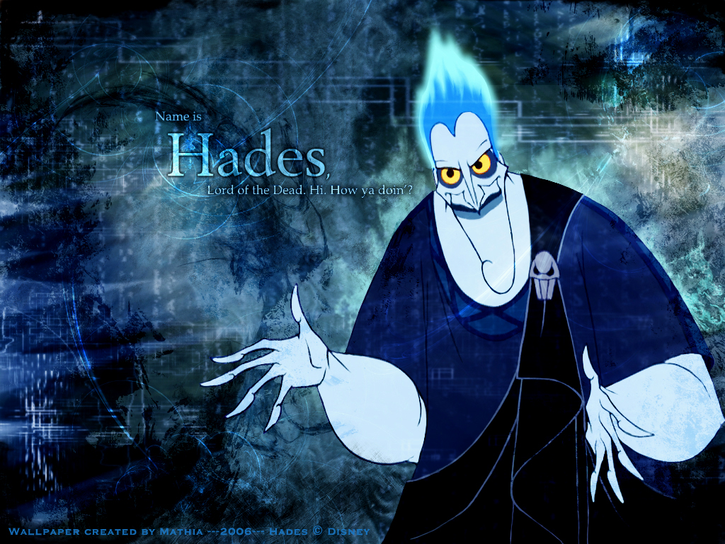 Hades Childhood Animated Movie Villains Wallpaper
