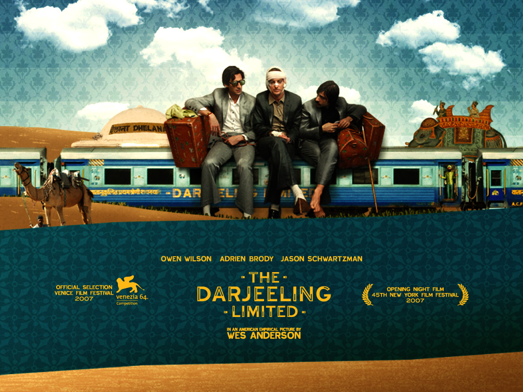 The Darjeeling Limited Wes Anderson Wallpaper