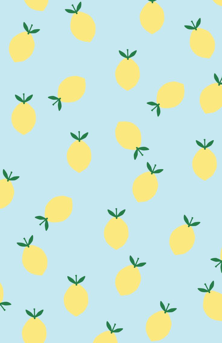 Prints By Rachael Lemon Wallpaper iPhone Cute Pretty