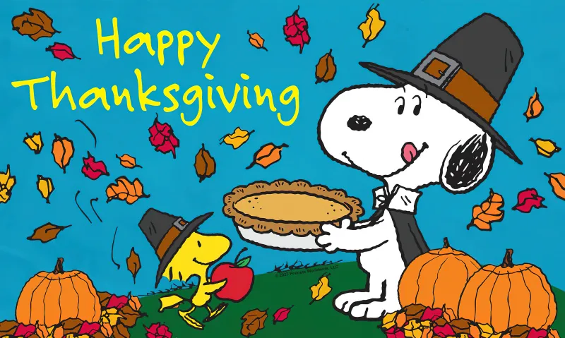 Snoopy Thanksgiving Wallpaper And