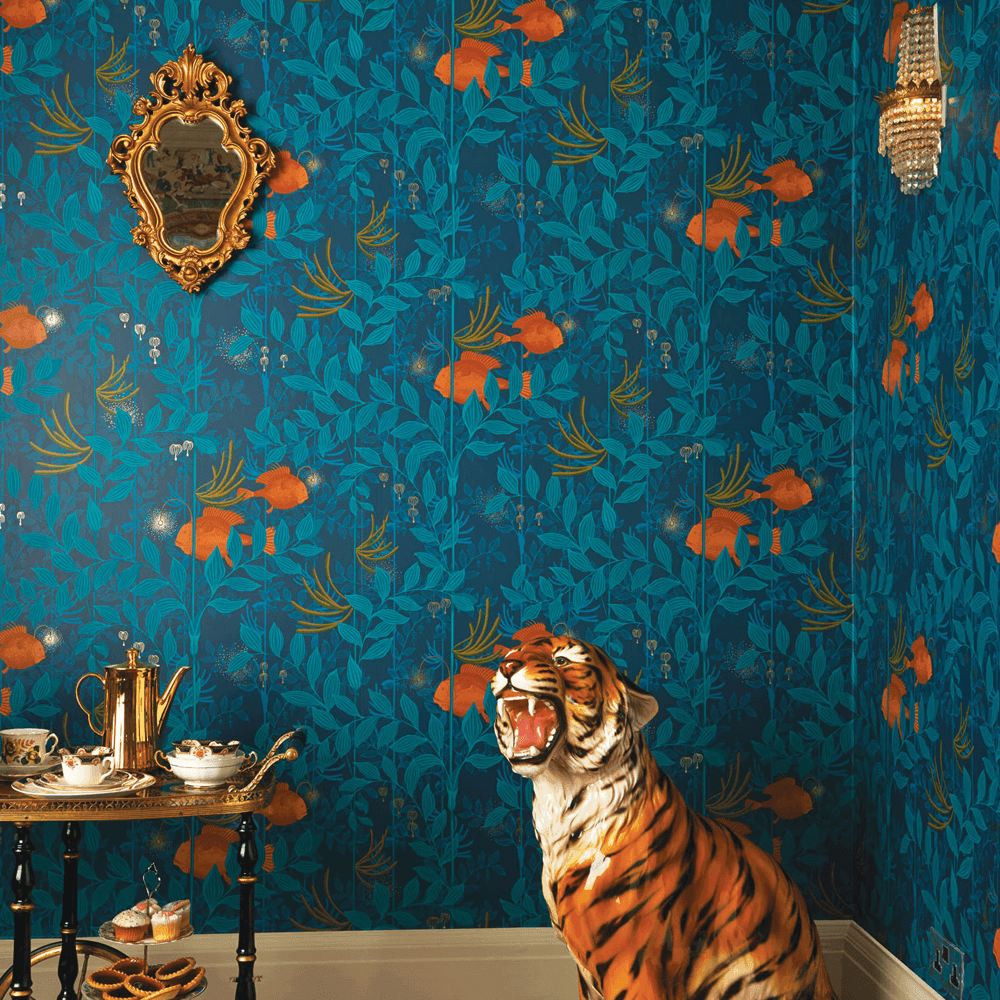 Cole Son Whimsical Wallpaper Nautilus Off