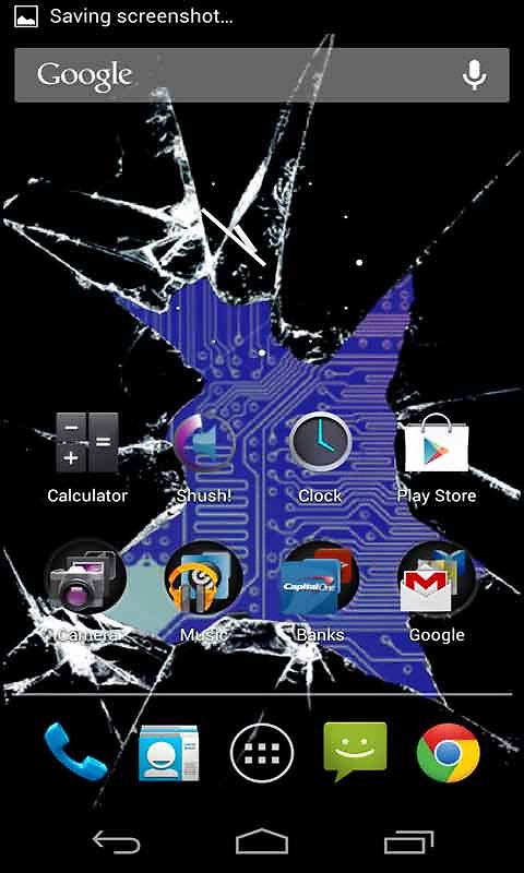 Broken Glass Live Wallpaper App To Your Android Phone Or Tablet