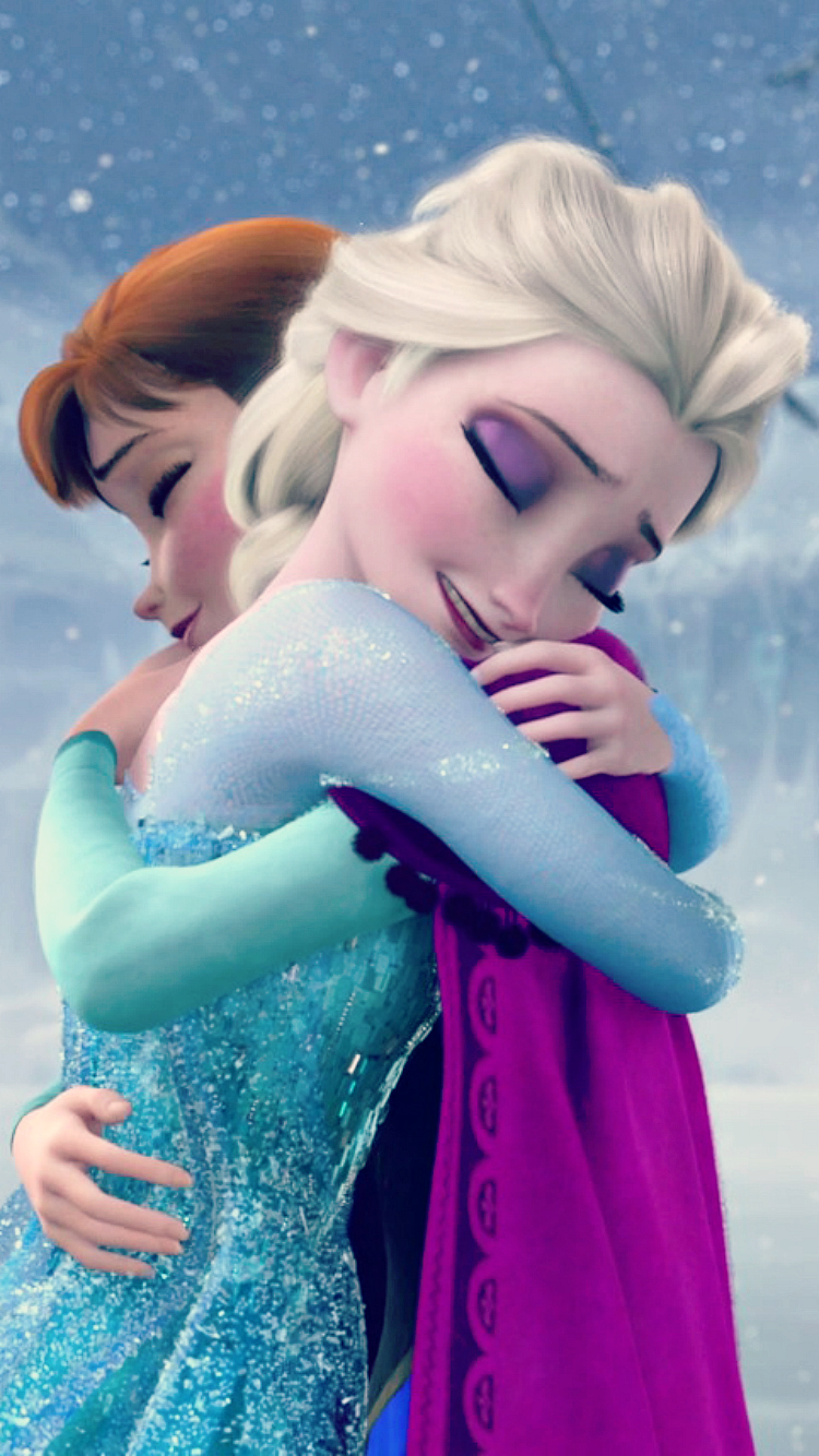 Frozen Anna And Elsa Phone Wallpaper Princess Photo