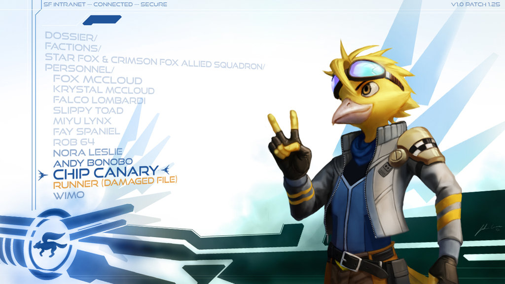 Anthro Wallpaper Chip Canary By