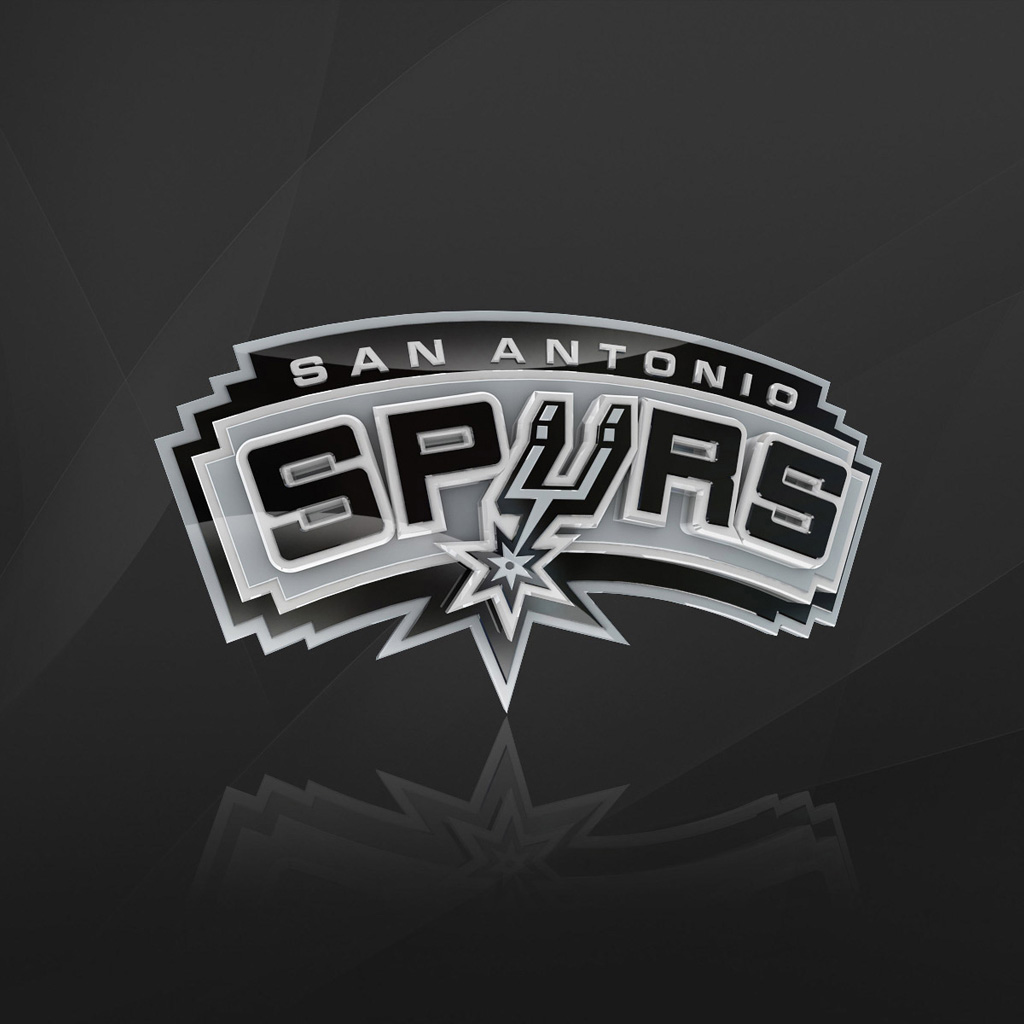 San Antonio Spurs Logo Icon iPad Mini Wallpaper HD