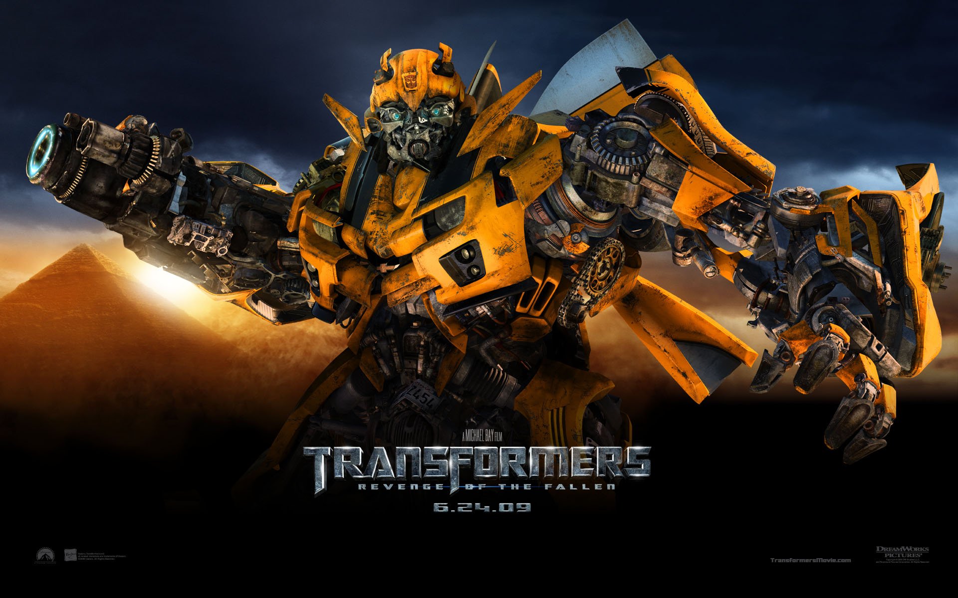 Bumble Bee from Transformers Revenge of the Fallen Movie wallpaper