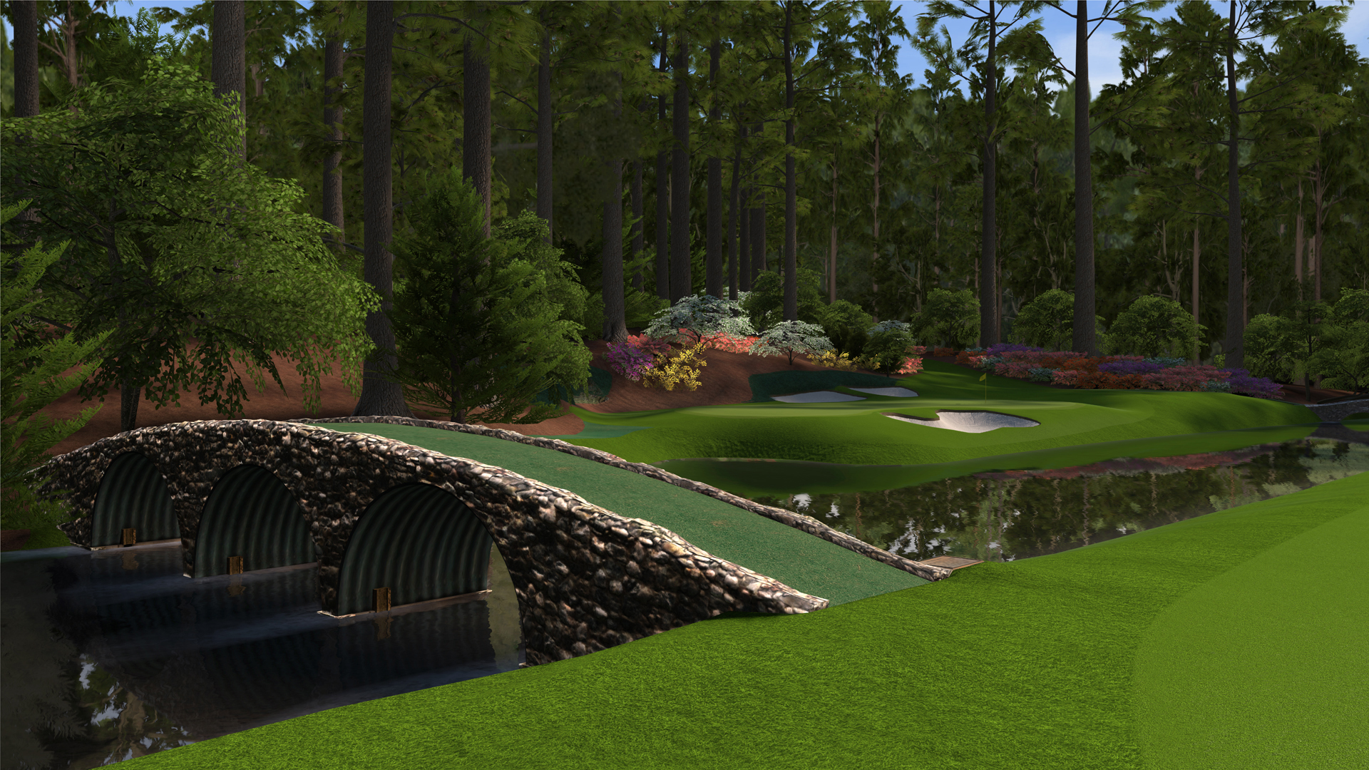 Augusta Hole Re Tiger Woods Pga Tour The Masters