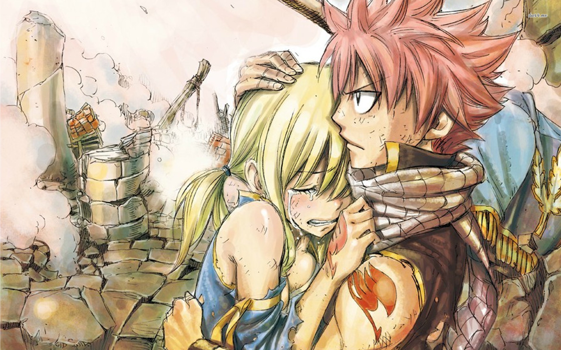 Natsu And Lucy Fairy Tail Wallpaper Anime