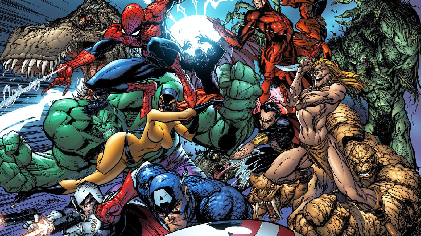 Marvel Super Heroes HD Wallpaper Gamejetz