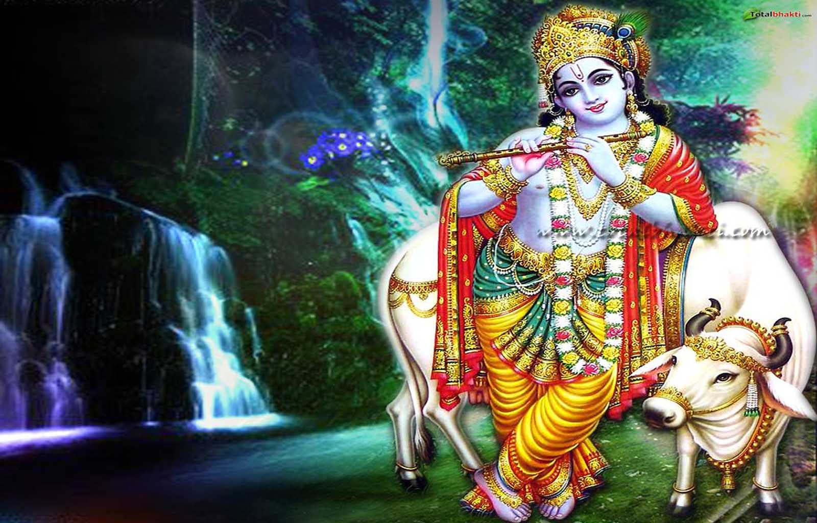 1080p Images: Lord Krishna Hd Wallpapers 1366x768 Download