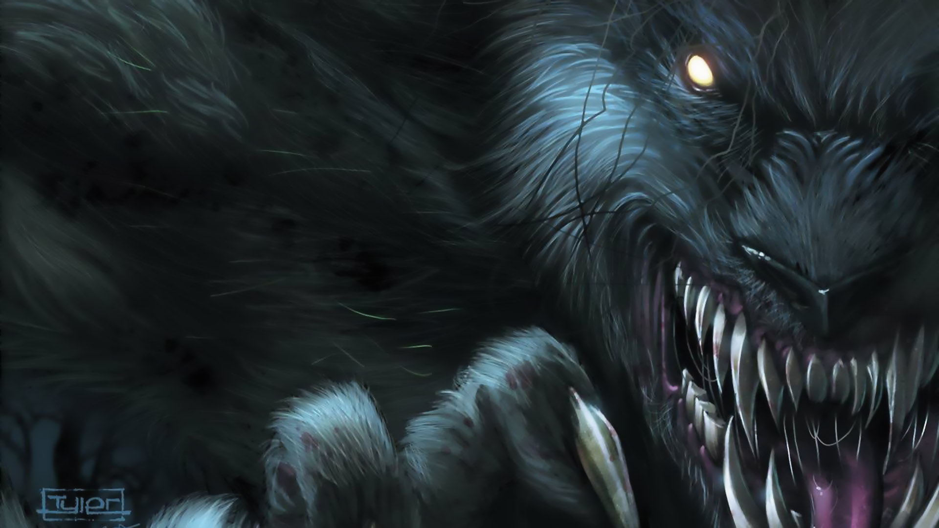 Fairy Tales Werewolves HD Wallpaper Background