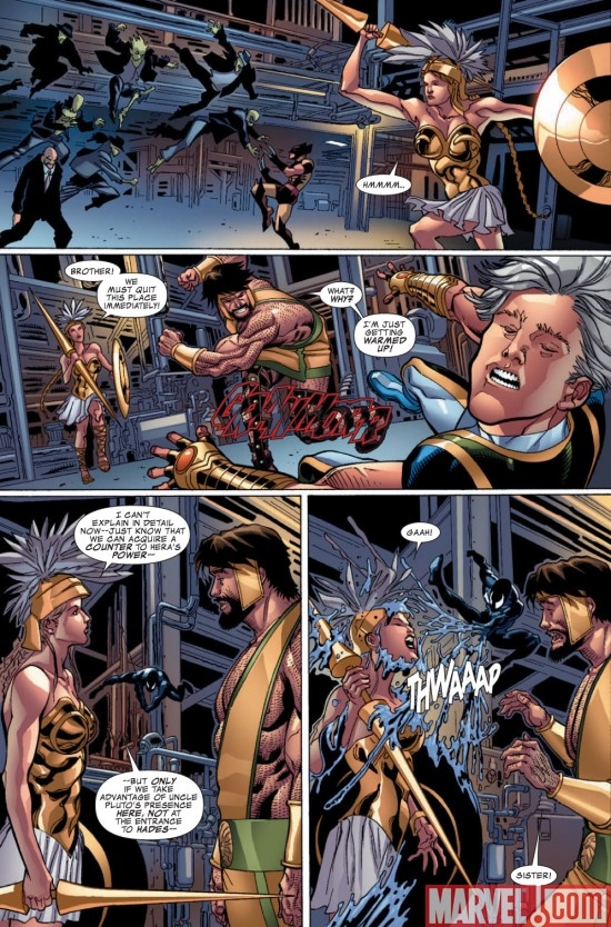 INCREDIBLE HERCULES 128 preview page Marvelcom