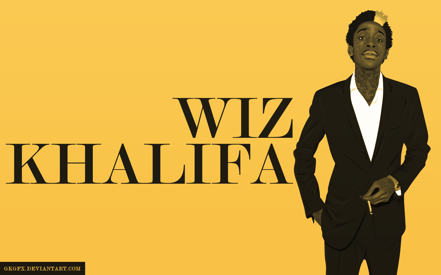 Wiz Khalifa Wallpaper By Gkgfx