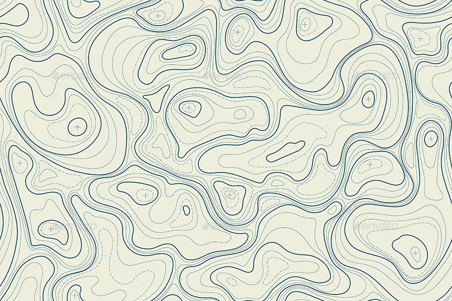 Topographic Map Seamless Patterns Background Adobe