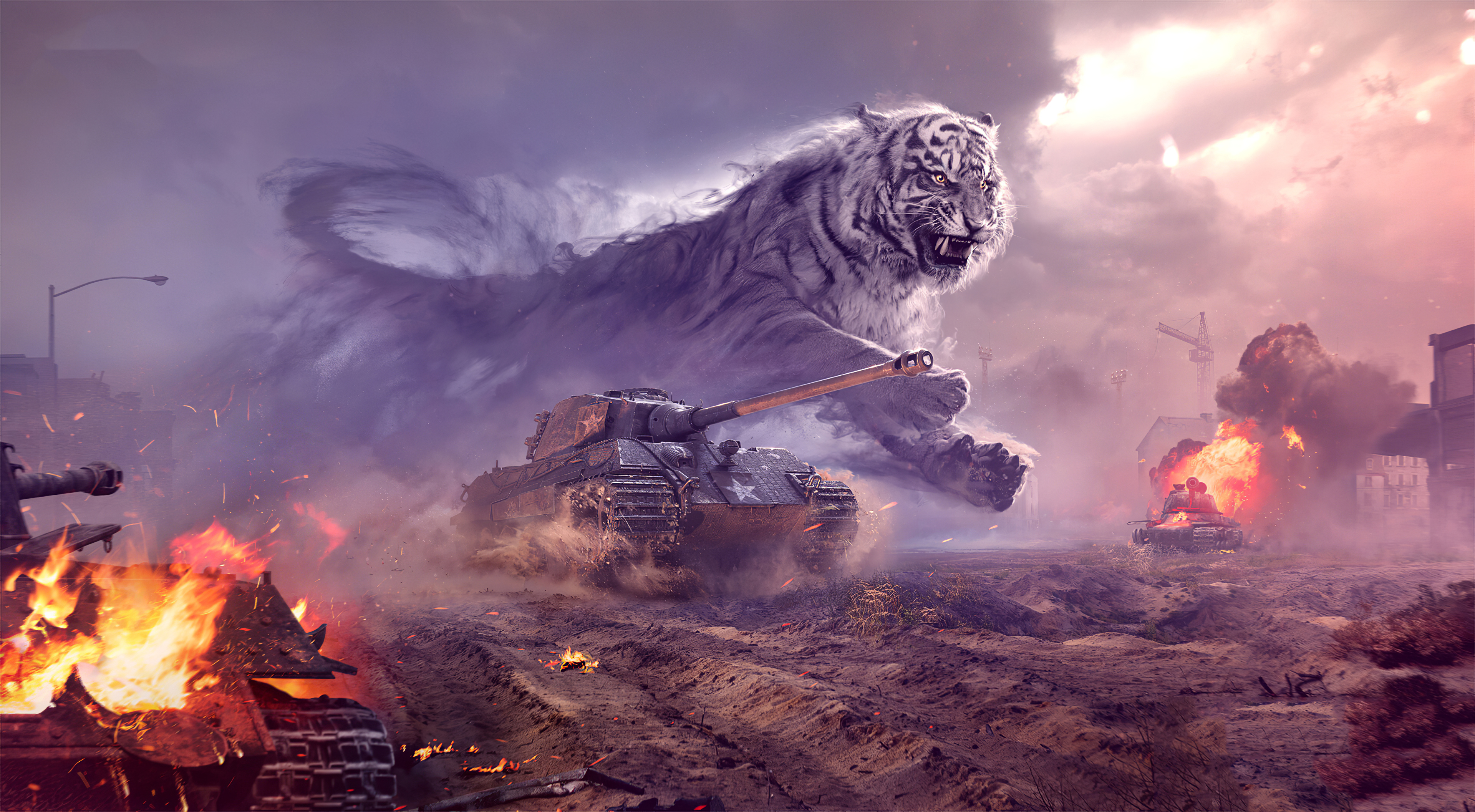 World Of Tanks Games 4k Wallpaper HD