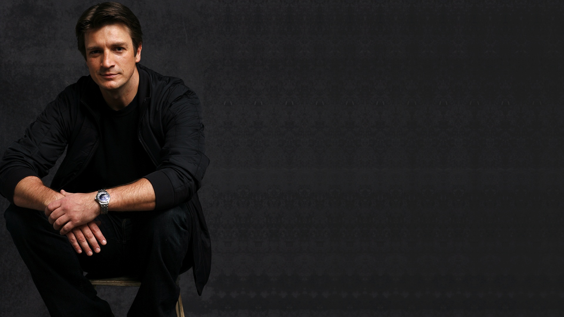 Nathan Fillion Background Wallpaper High Definition Quality