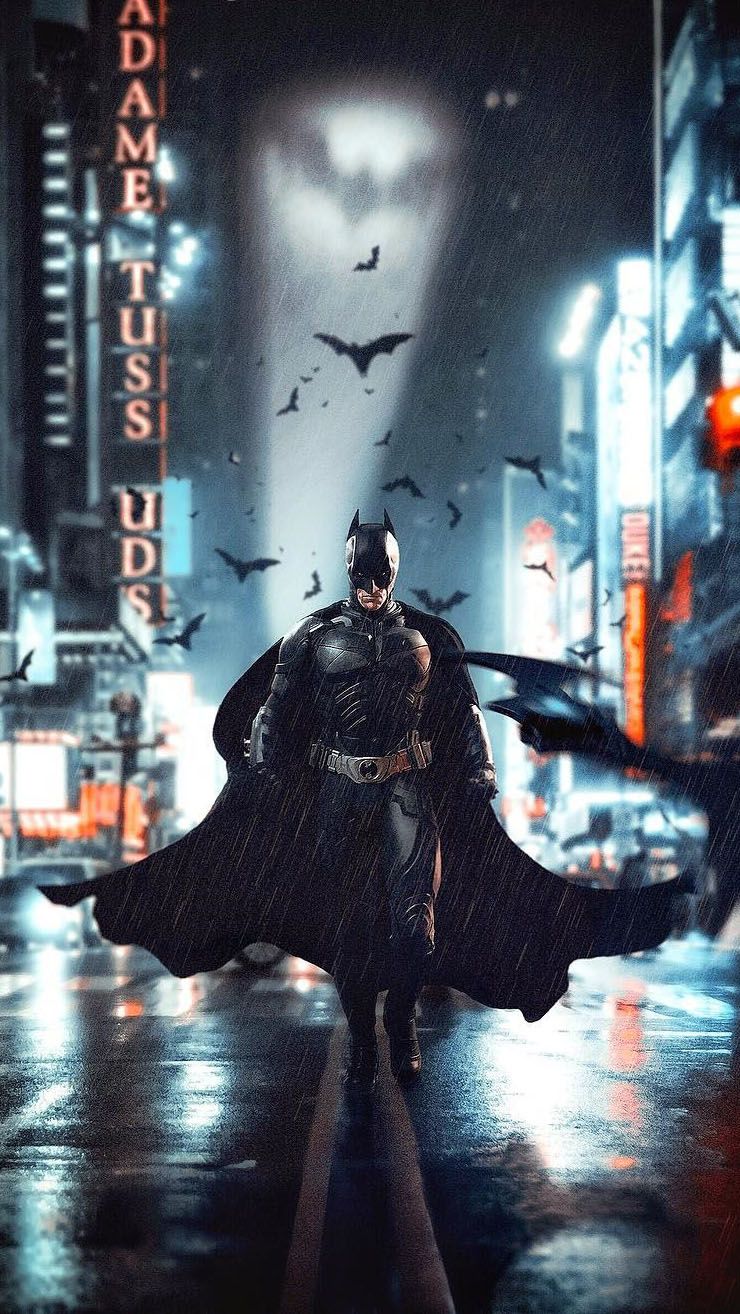 I Am Batman iPhone Wallpaper