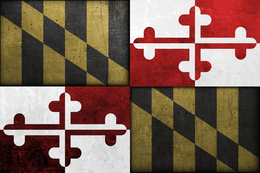 Maryland Flag By 12gaugemage