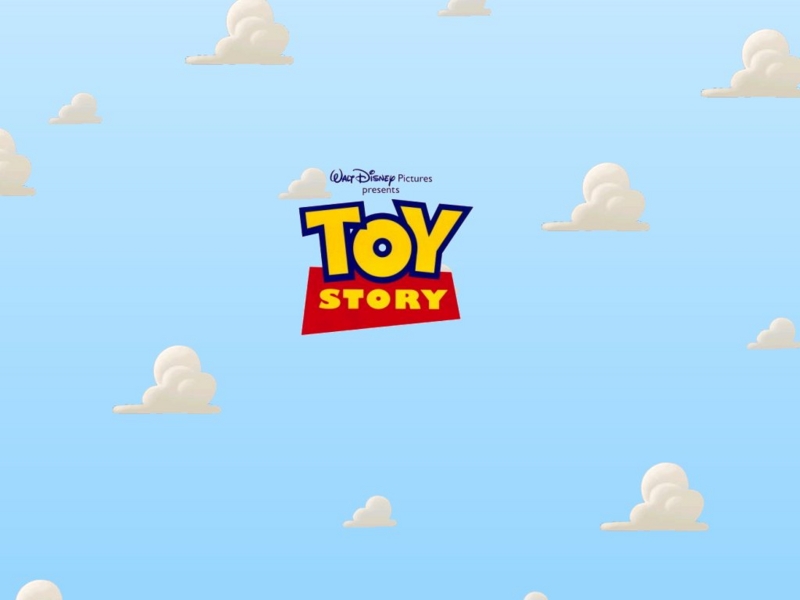 Free Download Andys Room Wallpaper Toy Story With Logo