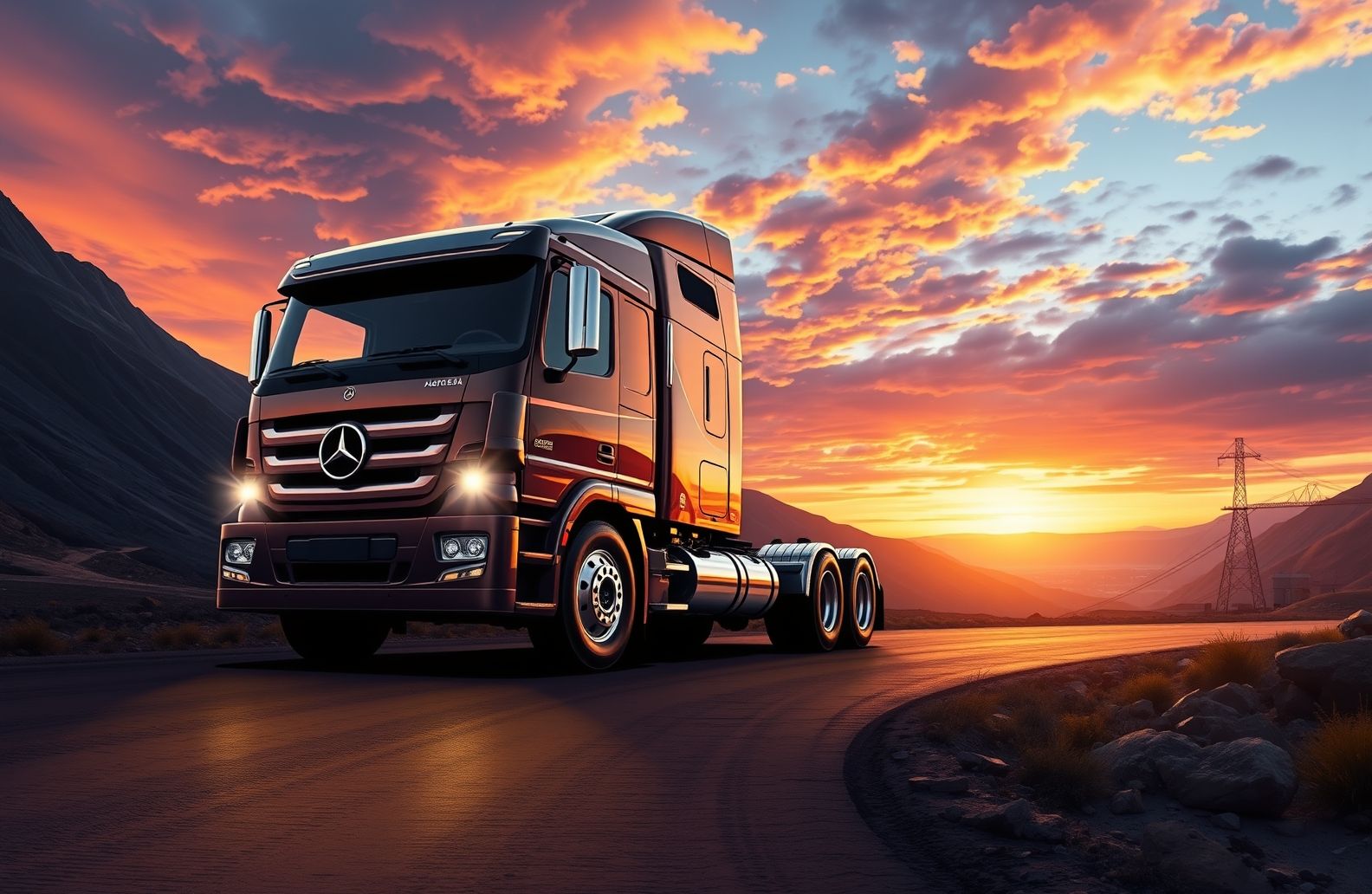 Mercedes Truck Wallpaper